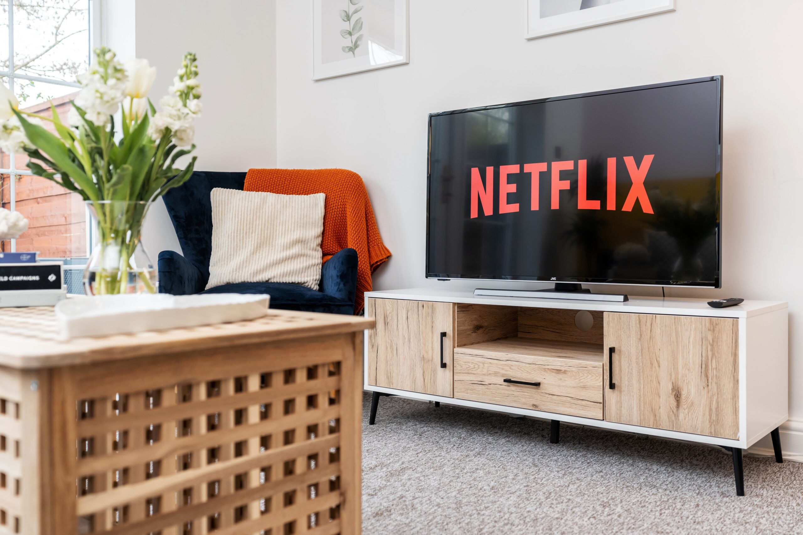 Downstairs - Television Close-Up