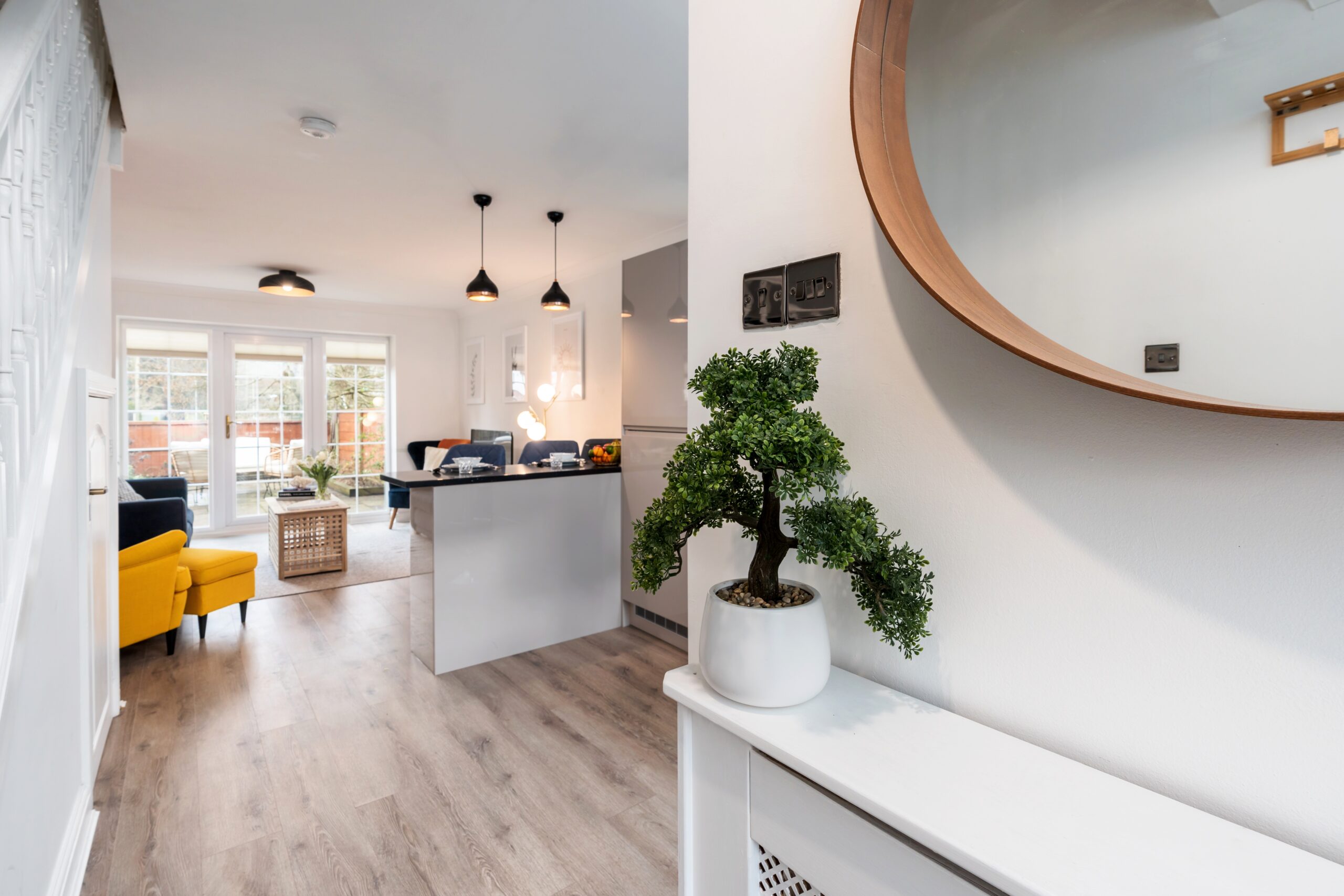 Downstairs - View from Front Door