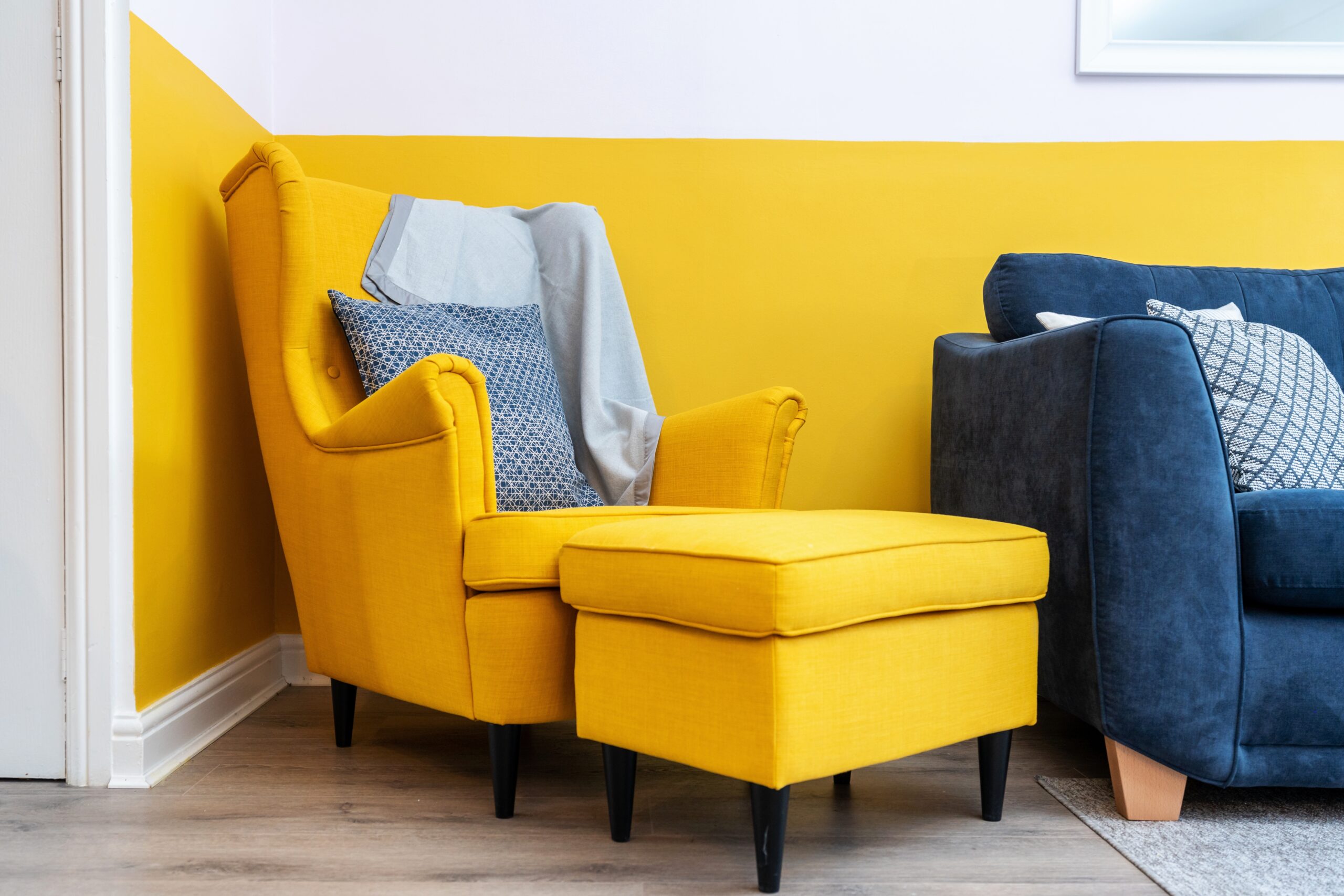 Downstairs - Yellow Chair