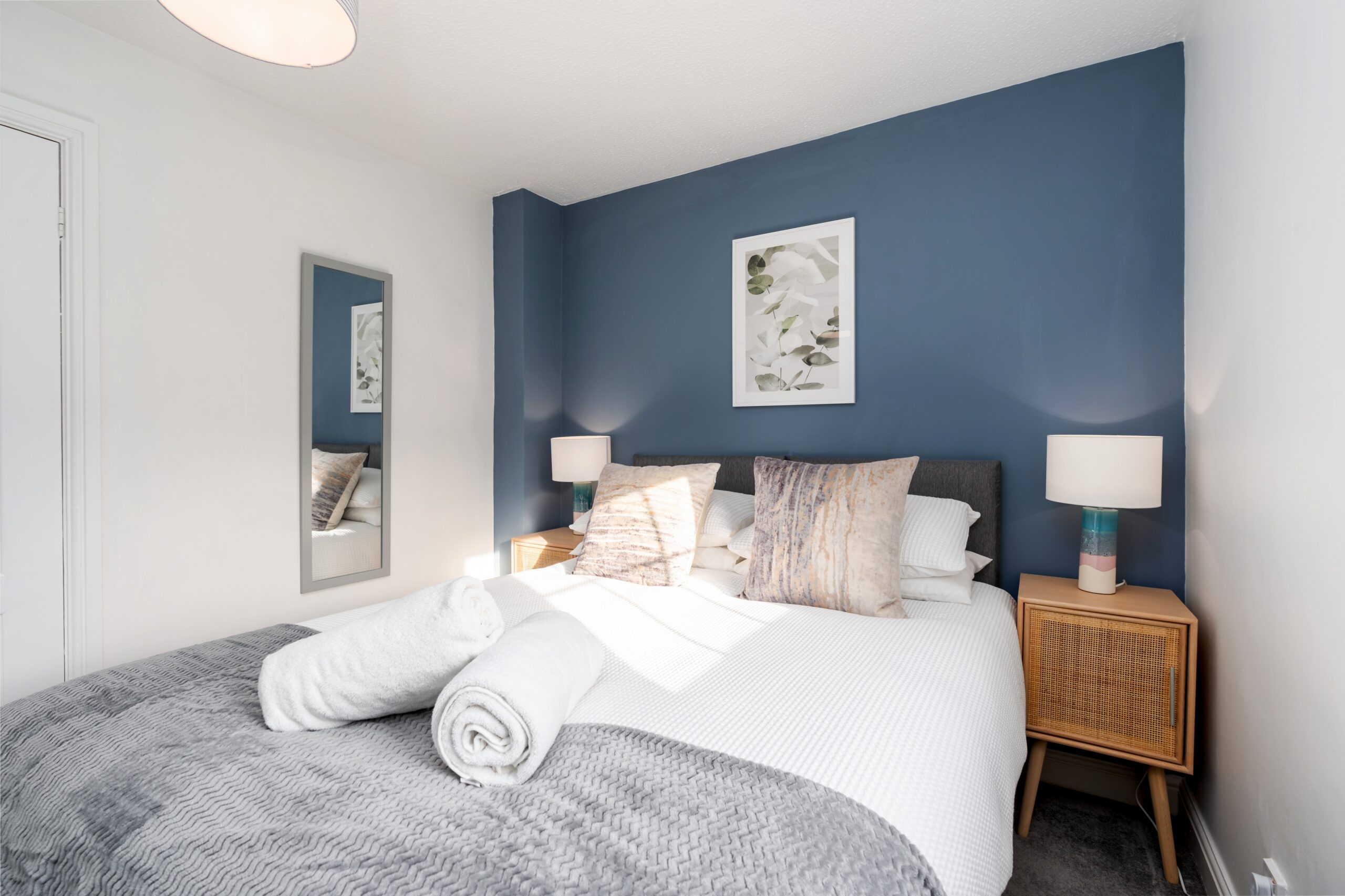 Second Bedroom - King Size Bed - View from Window